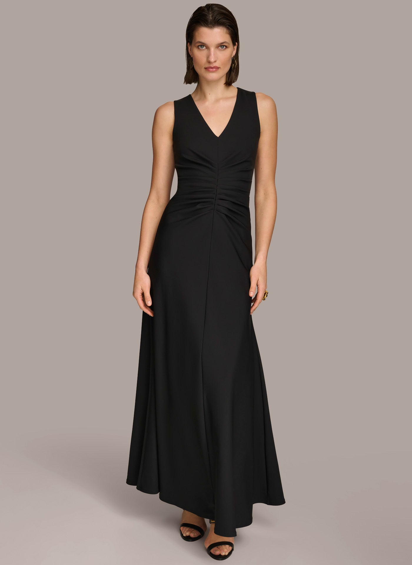 (image for) PERFECT V NECK TWIST FRONT GOWN